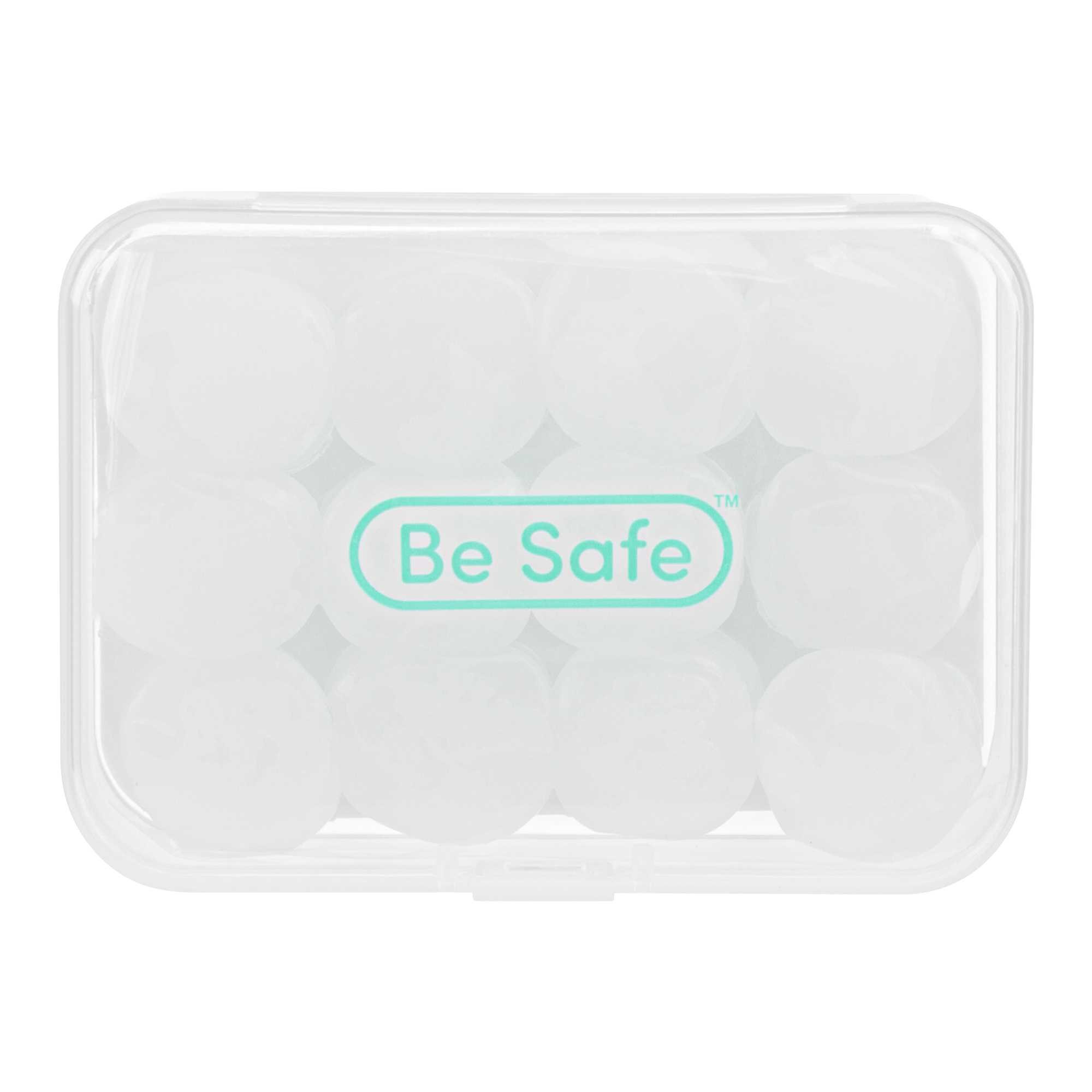 Be Safe Silicone Soft Moldable Putty Earplugs - 6 pairs
