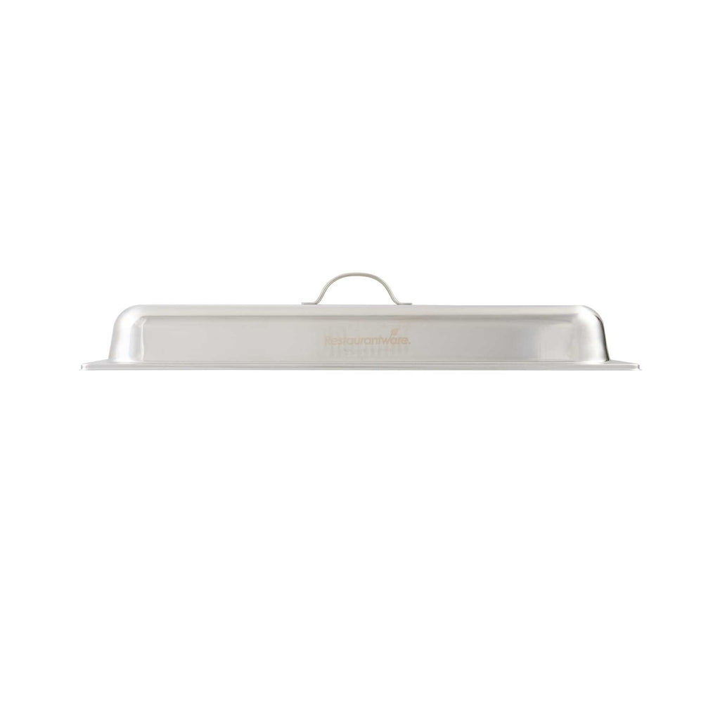 Cater Tek Full Size Stainless Steel Chafer Cover - with Handle - 1 count box