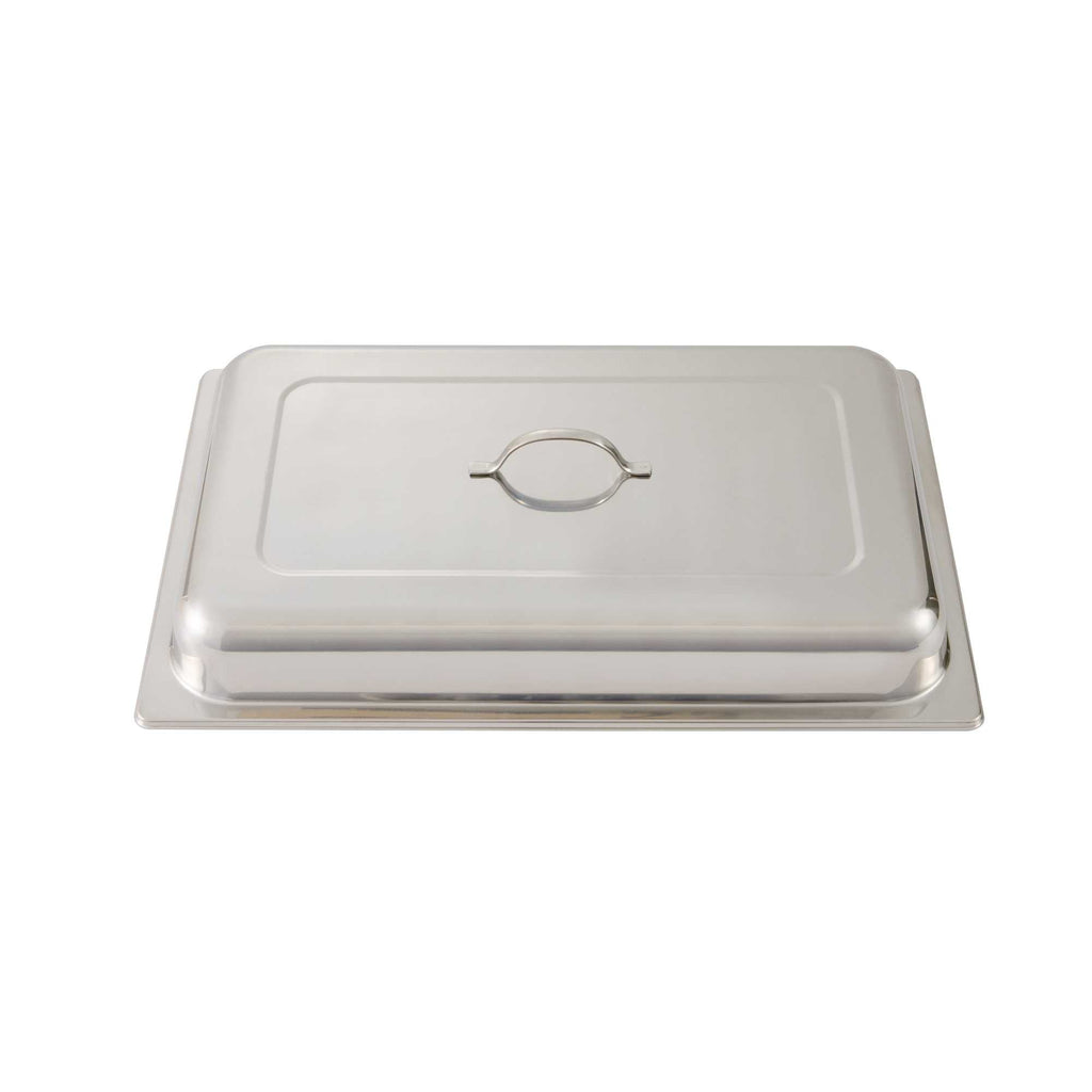 Cater Tek Full Size Stainless Steel Chafer Cover - with Handle - 1 count box
