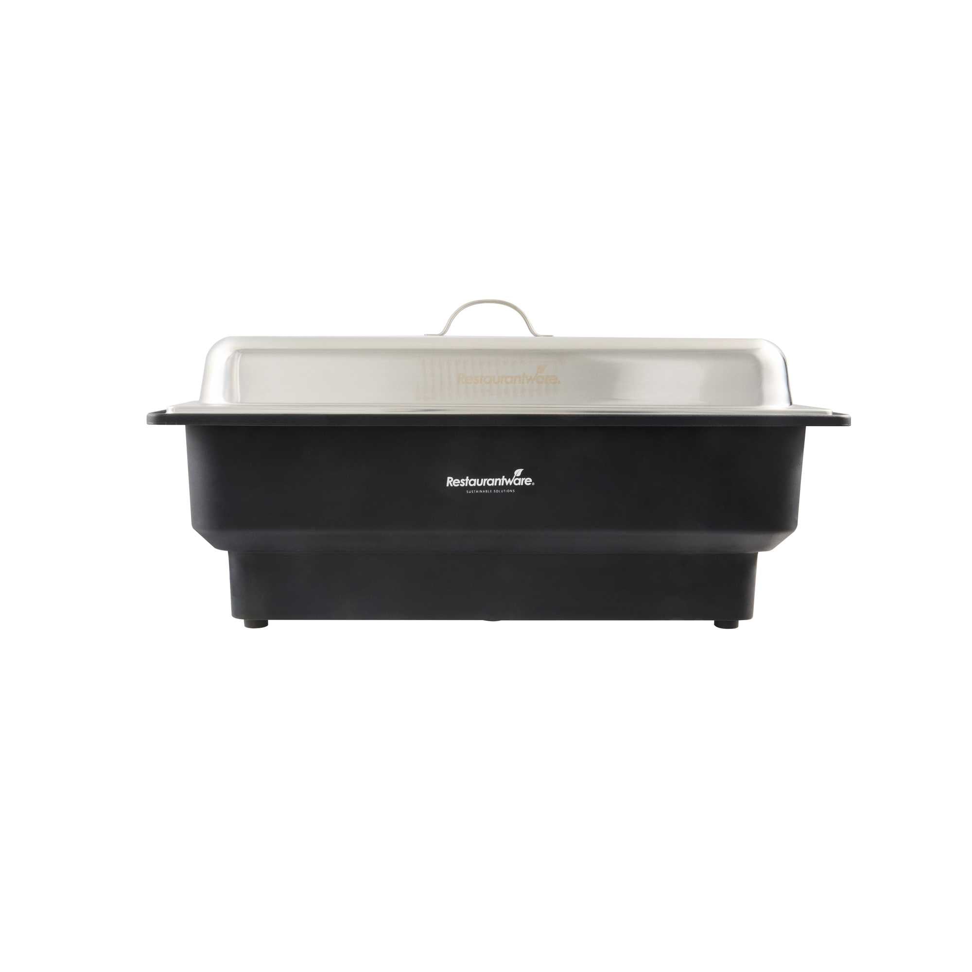 Cater Tek 14 qt Full Size Electric Water Pan / Warmer - Stainless Steel Chafer Cover, Food Pan, 120V, 760W - 1 count box