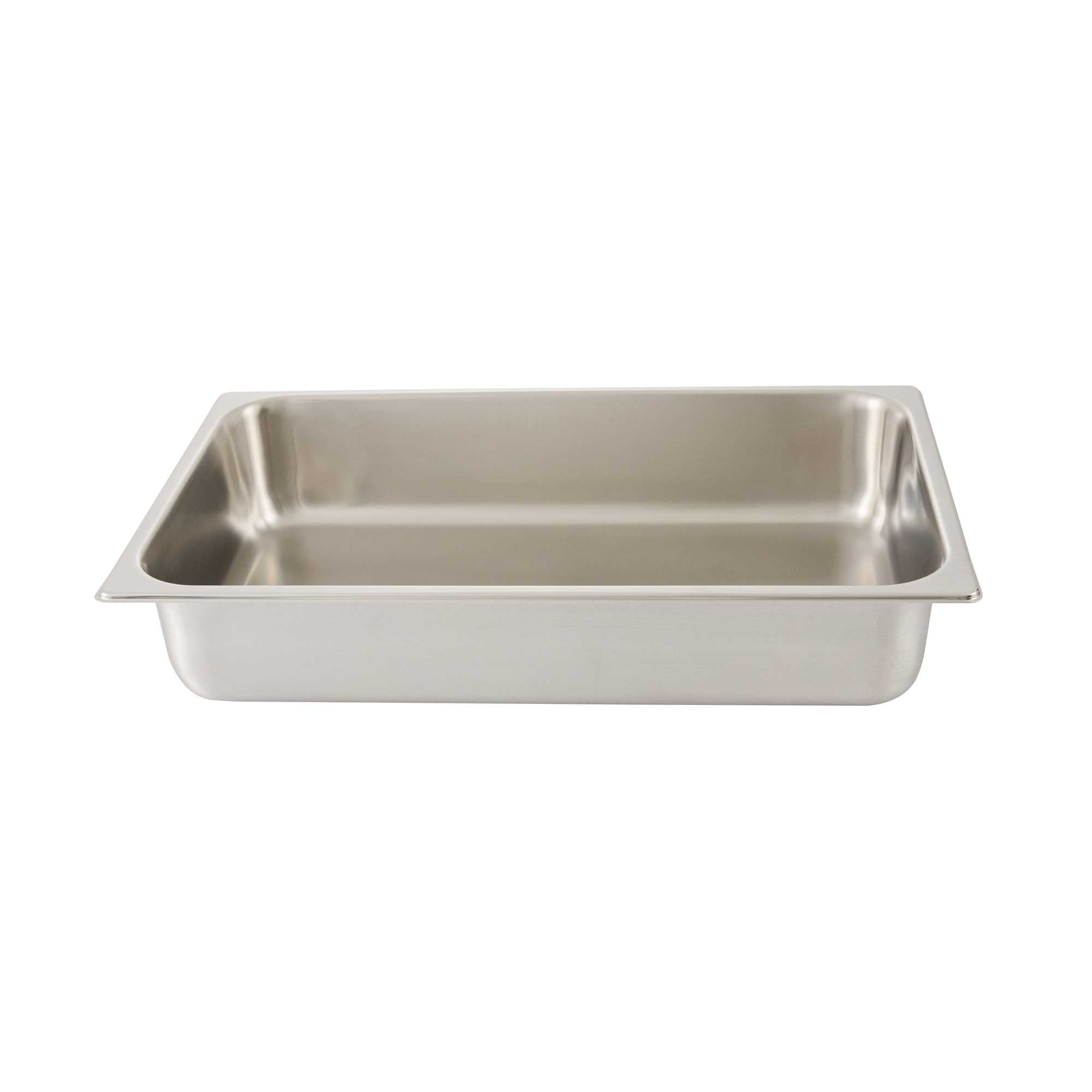 Cater Tek 14 qt Full Size Electric Water Pan / Warmer - Stainless Steel Chafer Cover, Food Pan, 120V, 760W - 1 count box