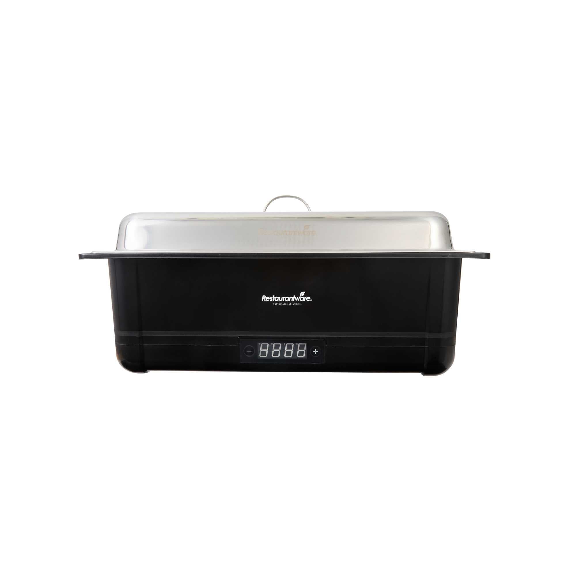 Cater Tek 14 qt Full Size Electric Chafer - Food Pan, Digital Temperature Control, 120V, 760W - 1 count box