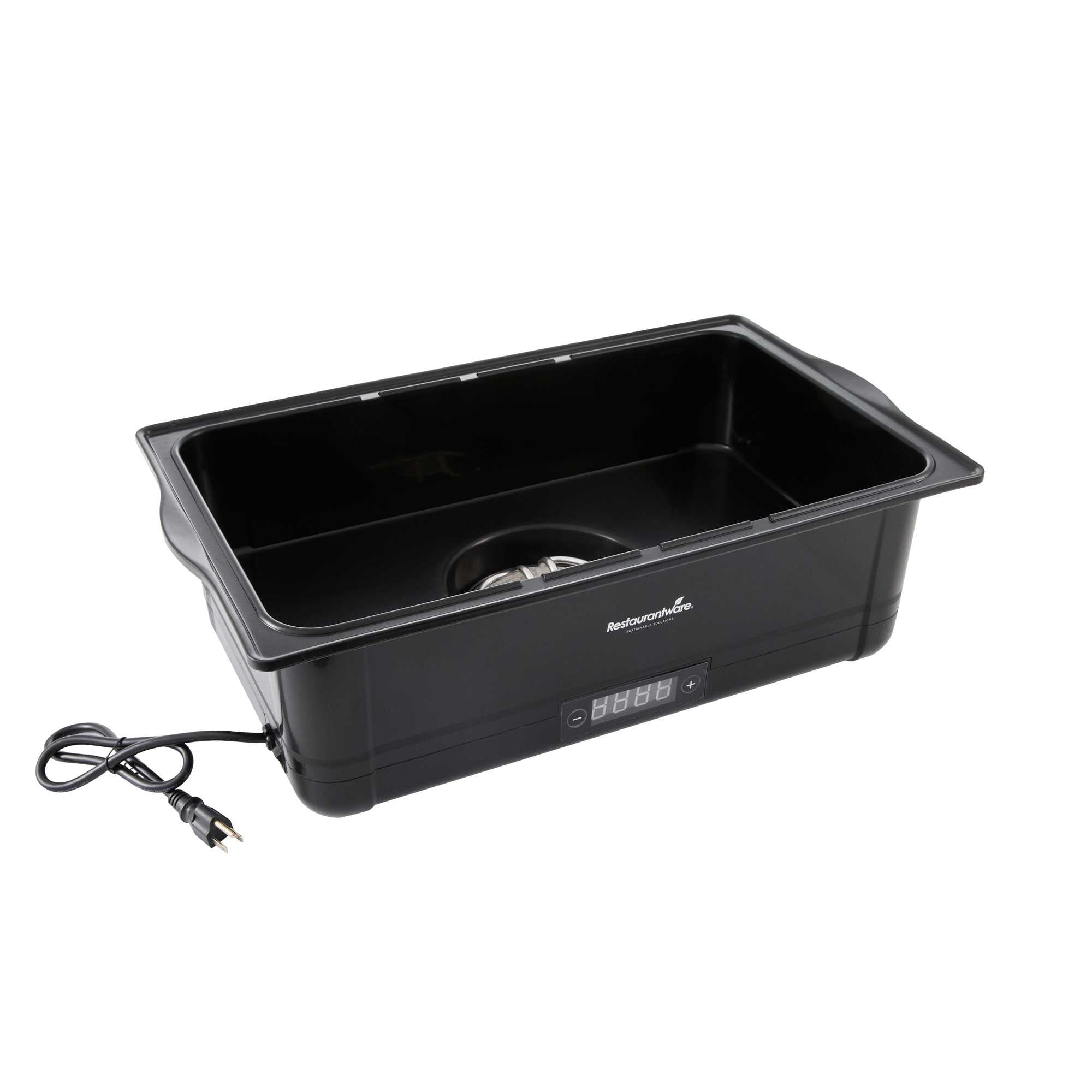 Cater Tek 14 qt Full Size Electric Chafer - Food Pan, Digital Temperature Control, 120V, 760W - 1 count box