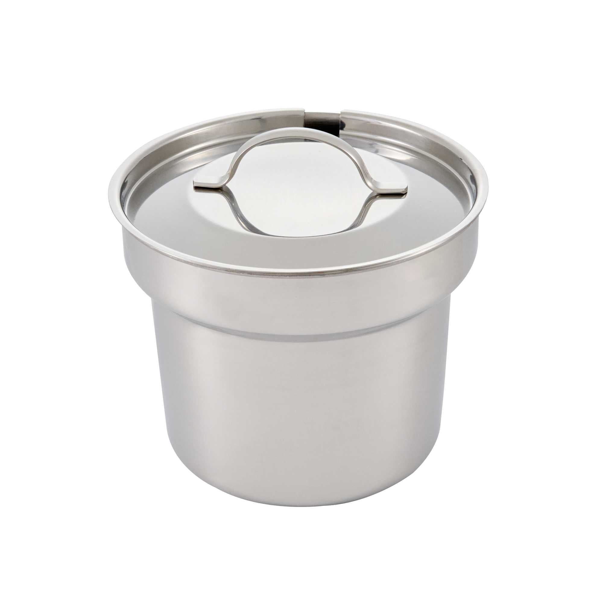 Cater Tek 8 qt Full Size Electric Soup Station - 2 Bain Marie Pots - , 2 Ladles, Stand, 120V, 760W - 1 count box