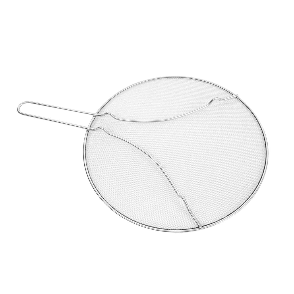 Met Lux Stainless Steel Splatter Screen - with Resting Feet - 13" - 1 count box