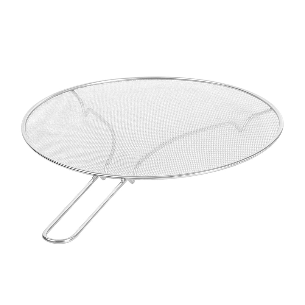 Met Lux Stainless Steel Splatter Screen - with Resting Feet - 13" - 1 count box