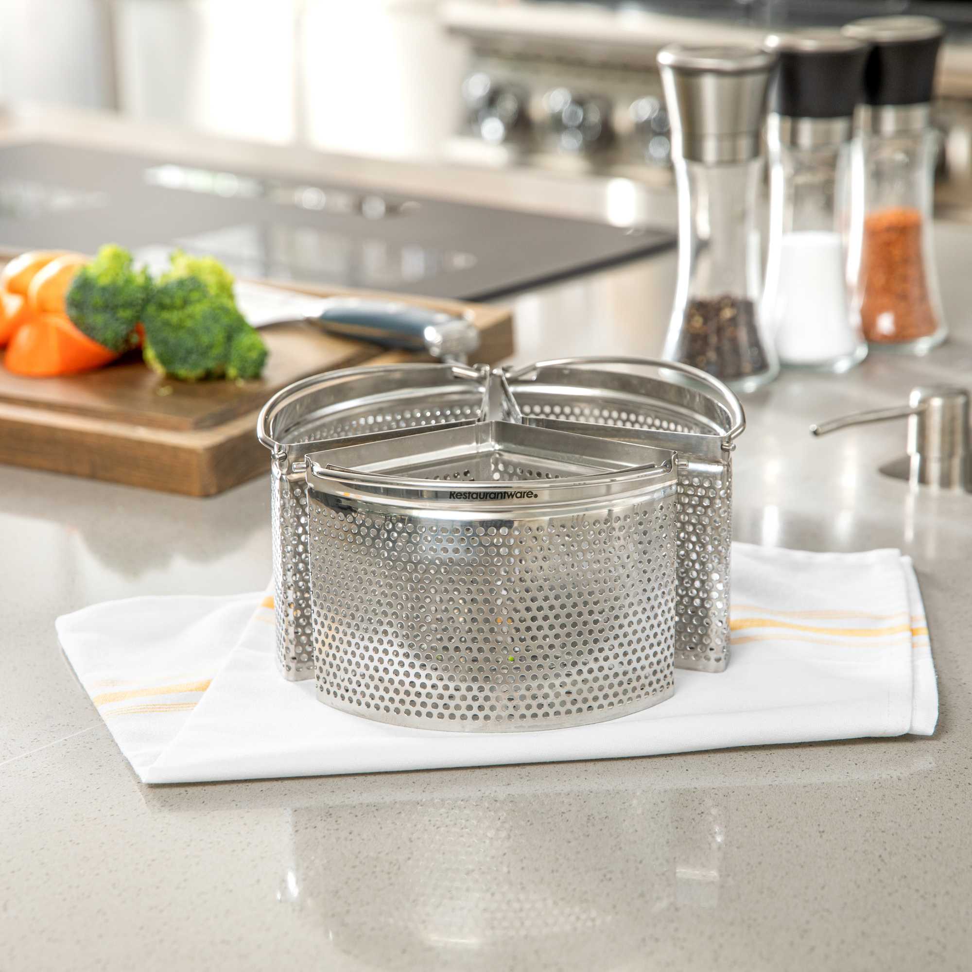 Met Lux 3-Piece 18 cm Stainless Steel Saucepan Divider - 1 count box