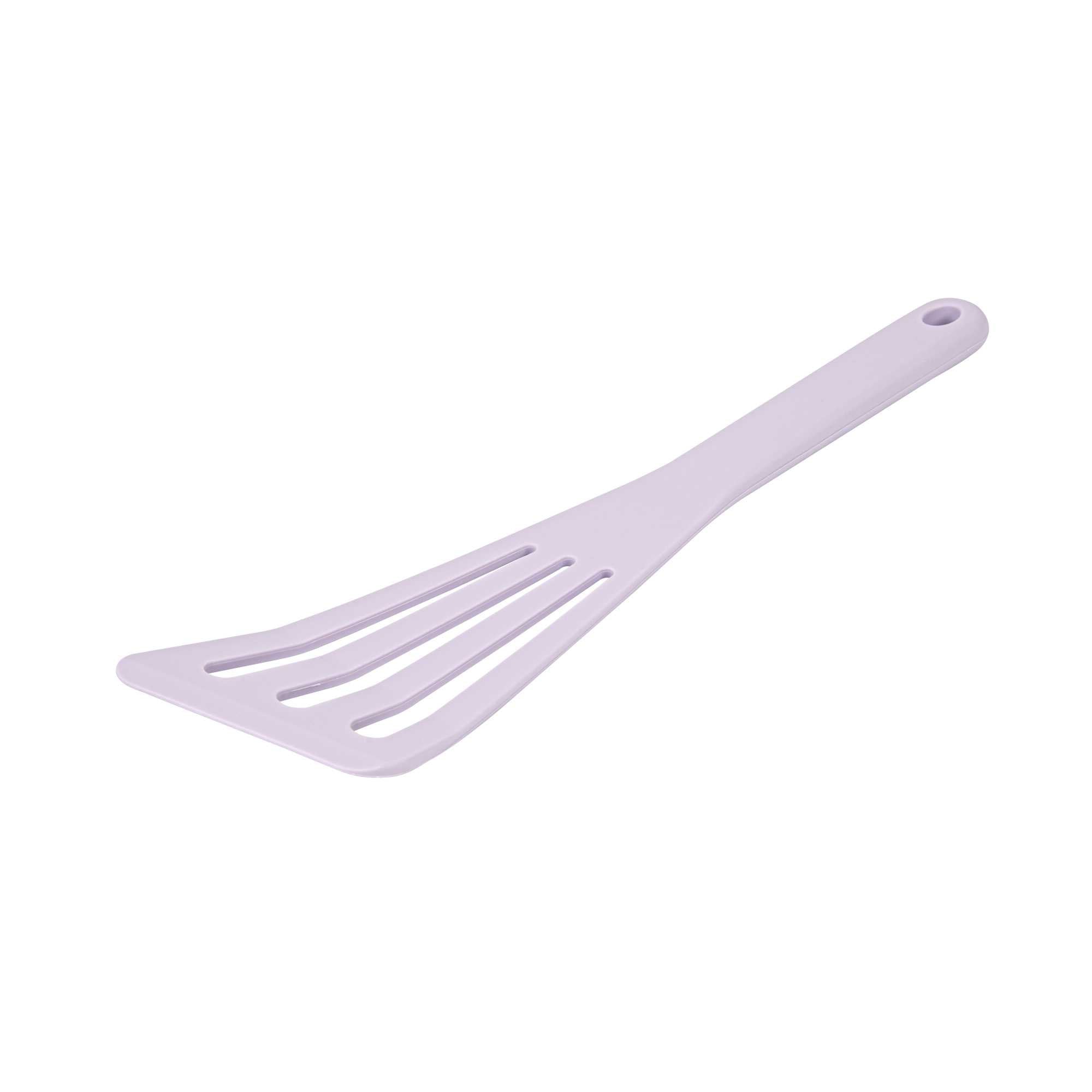Met Lux Purple Silicone High Temperature Slotted Turner / Spatula - 12 1/4" - 1 count box