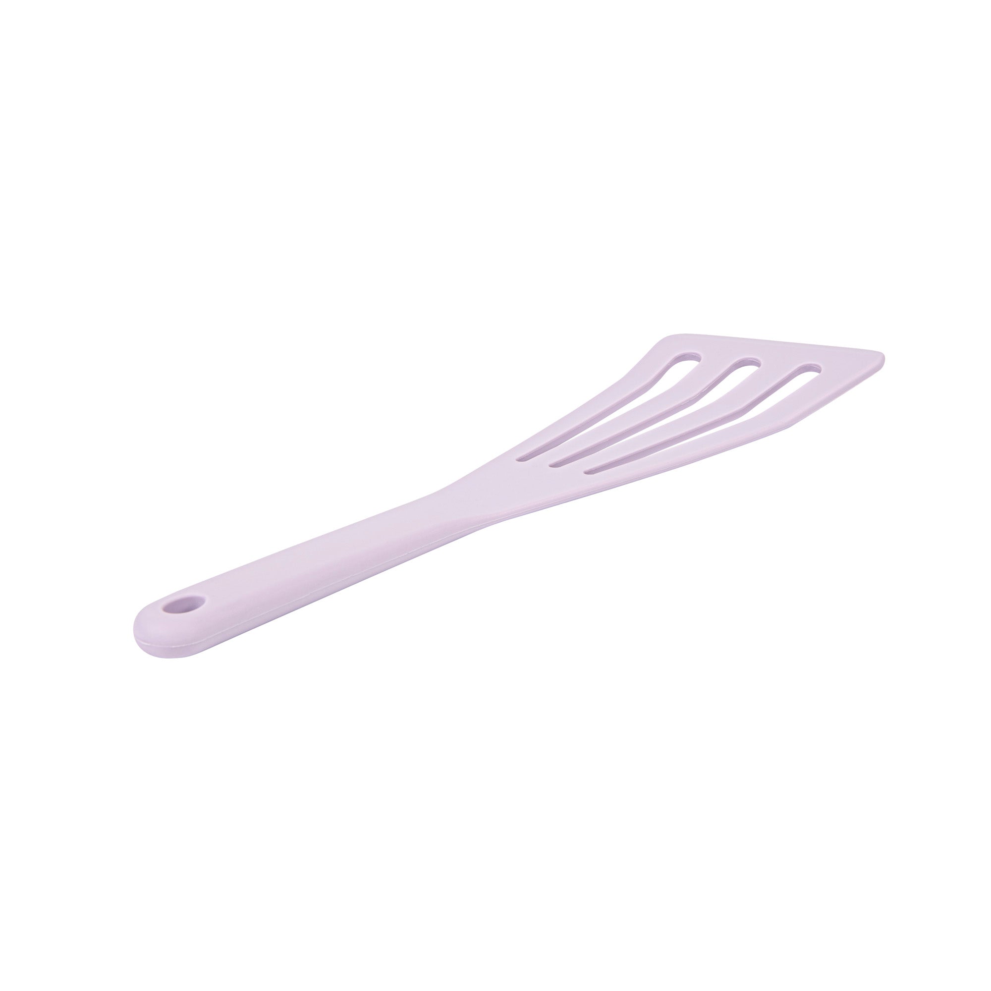 Met Lux Purple Silicone High Temperature Slotted Turner / Spatula - 12 1/4" - 200 count box