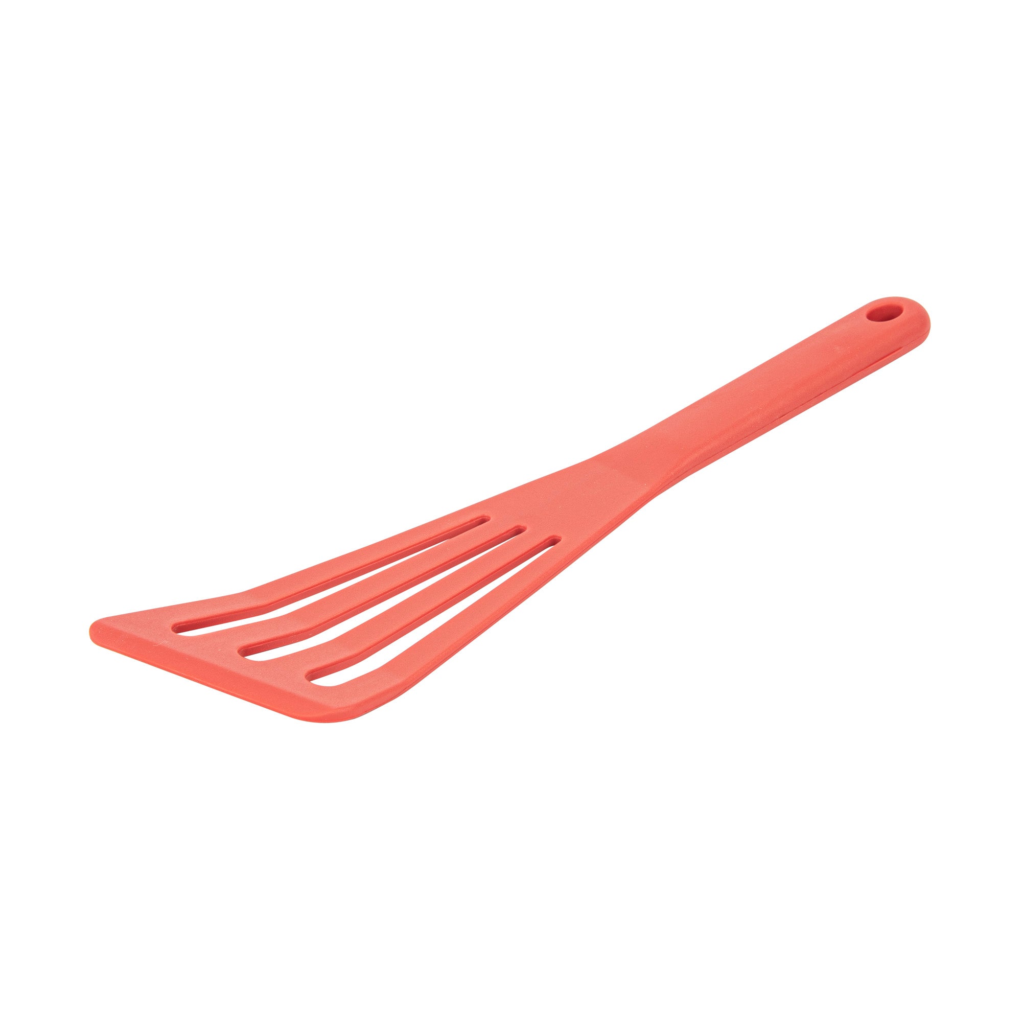 Met Lux Red Silicone High Temperature Slotted Turner / Spatula - 12 1/4" - 200 count box