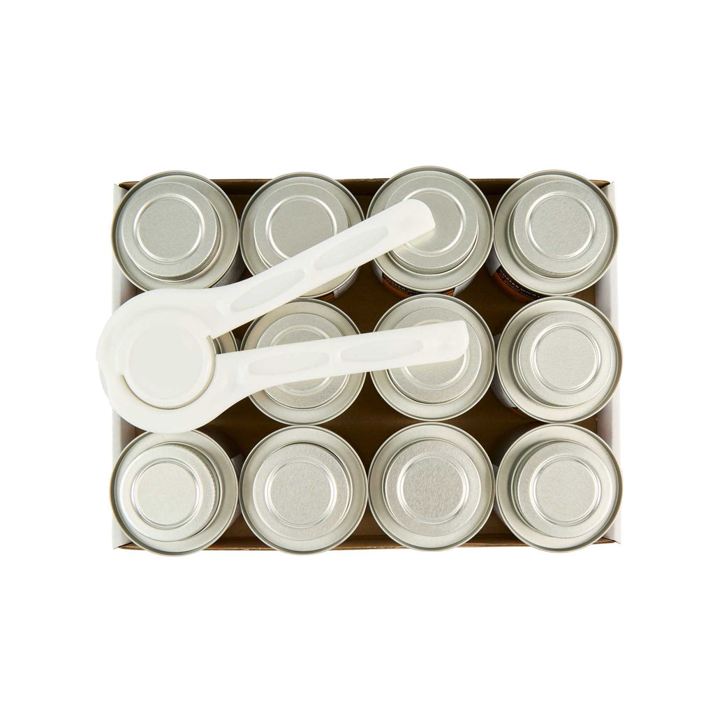 Fire Tek 2 Hour Wick Chafing Fuel - 12 Pack, with Safety Twist Cap and Lid Opener - 1 count box