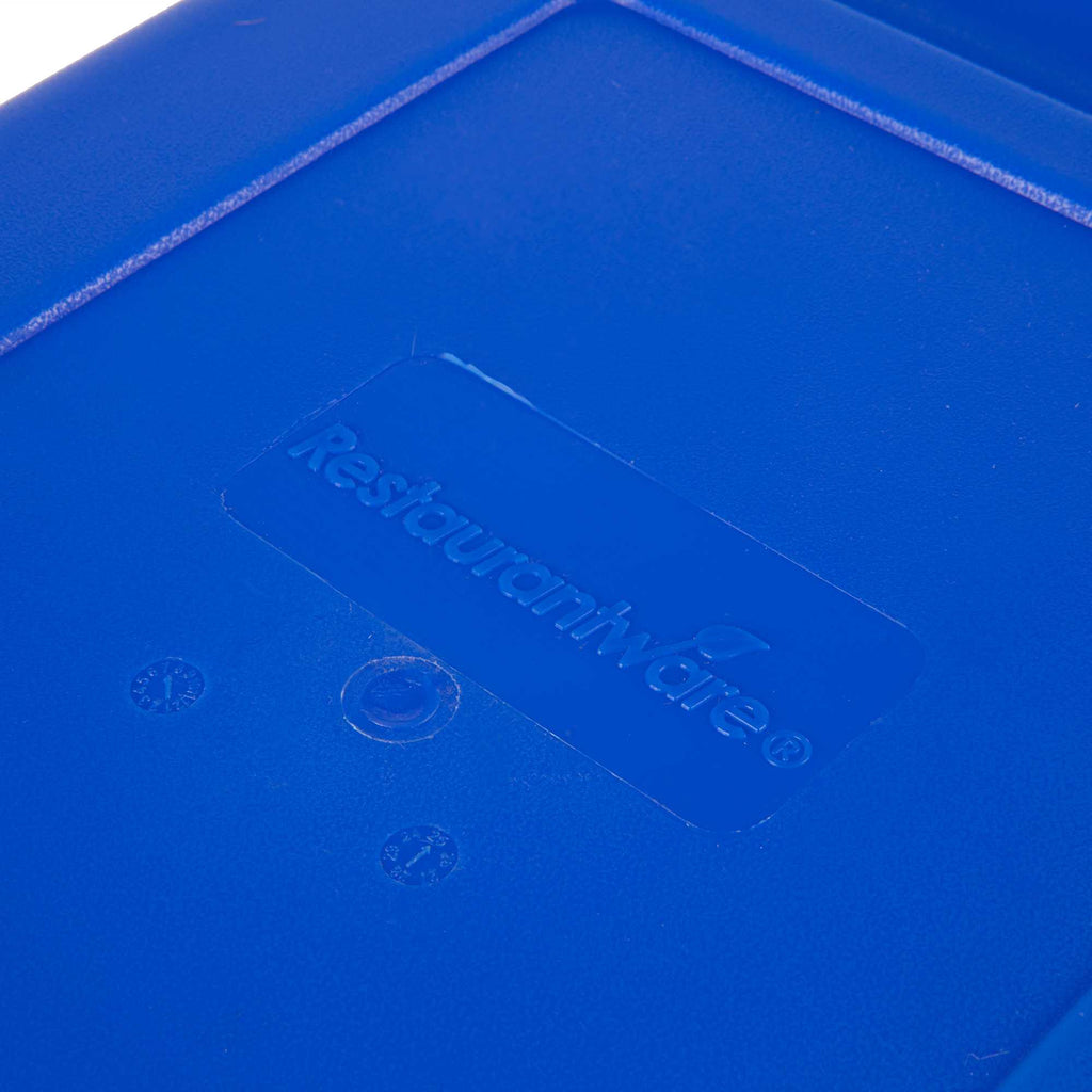 Met Lux Blue Meat Lug / Tote Box - 25" x 16" x 8 3/4" - 10 count box