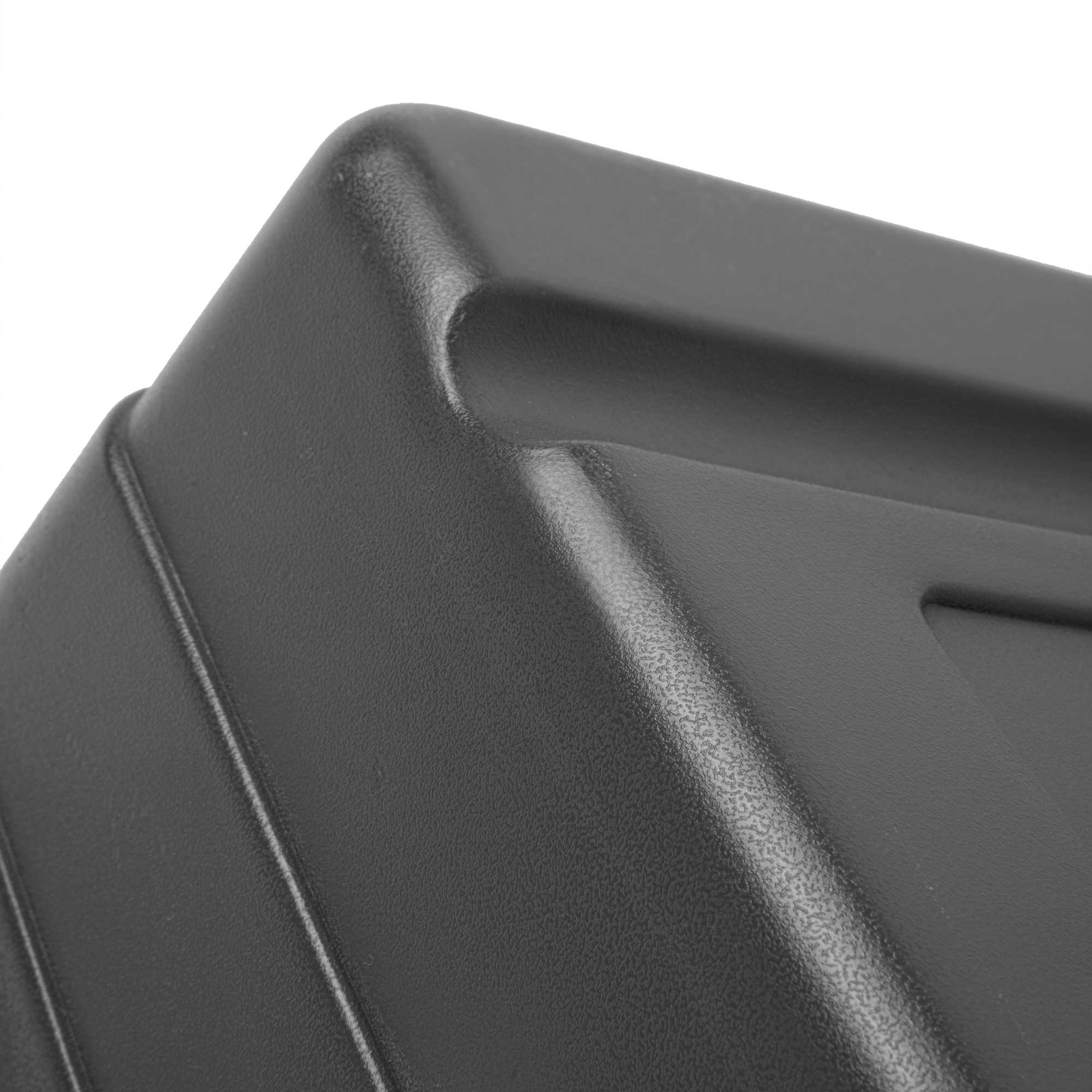 Met Lux Dark Gray Meat Lug / Tote Box - 25" x 16" x 8 3/4" - 10 count box
