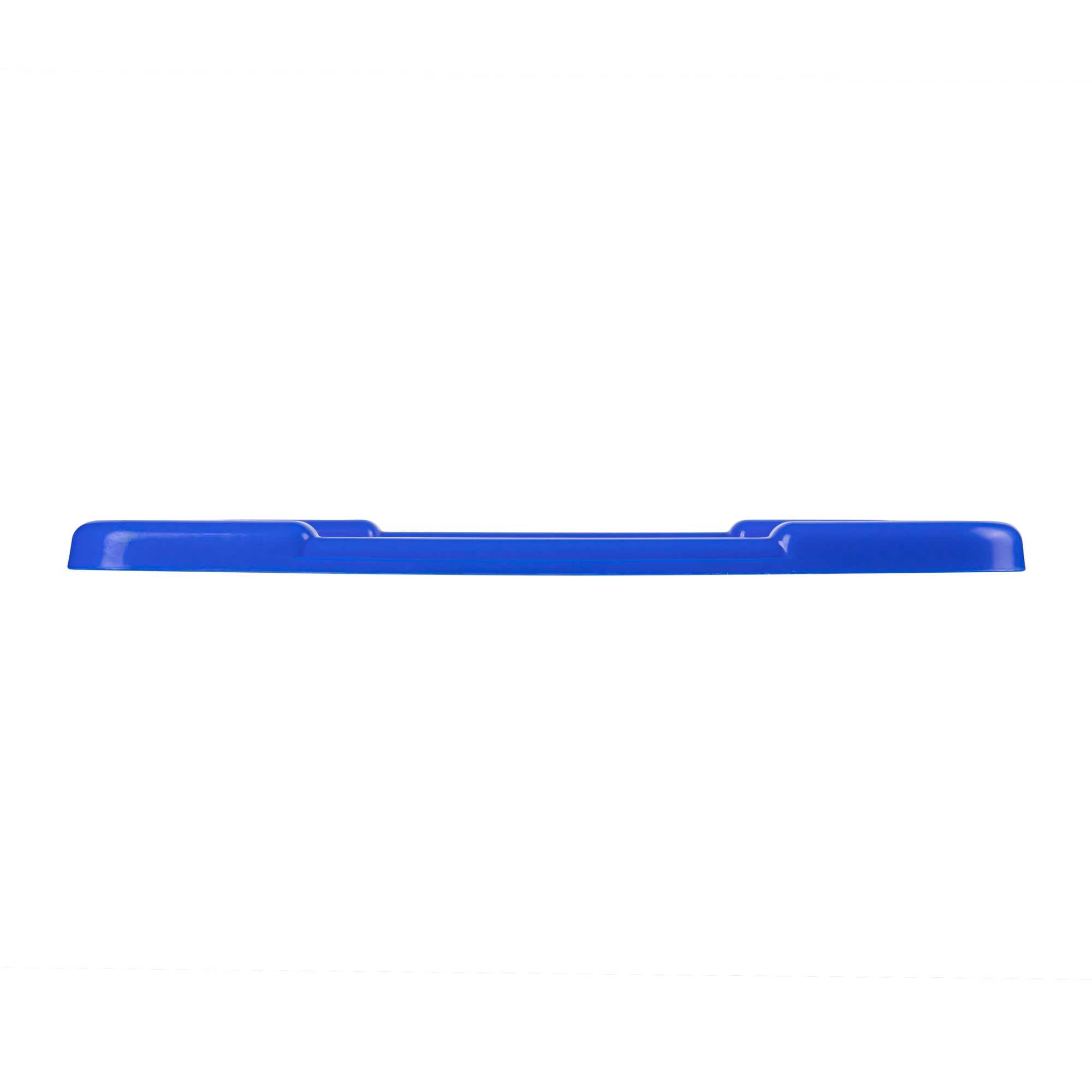 Met Lux Blue Recessed Lid - Fits Meat Lug / Tote Box - 25" x 16" - 10 count box
