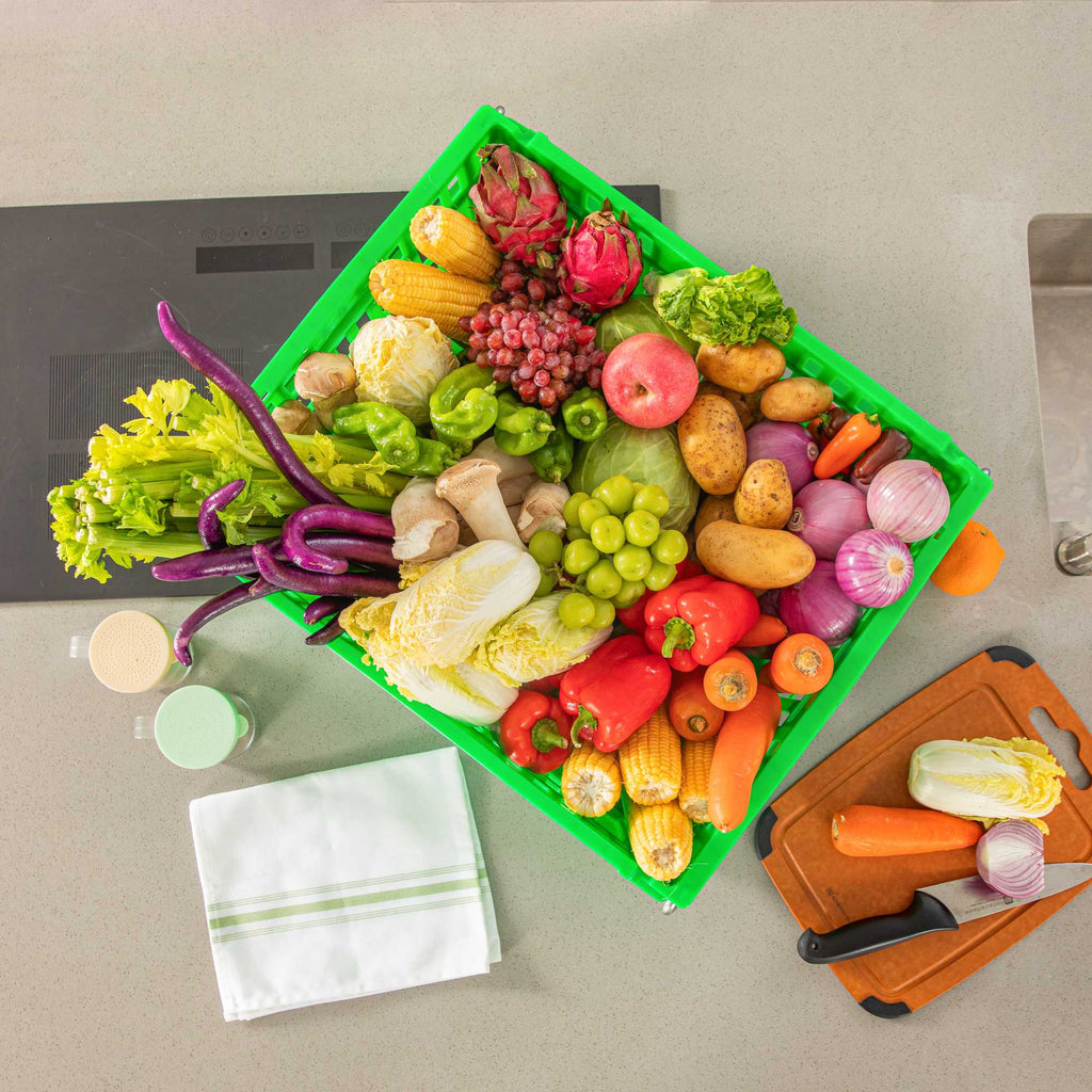 Met Lux Green Chill Tray - 23 3/4" x 19 3/4" x 7" - 1 count box