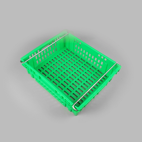 Met Lux Green Chill Tray - 23 3/4" x 19 3/4" x 7" - 10 count box