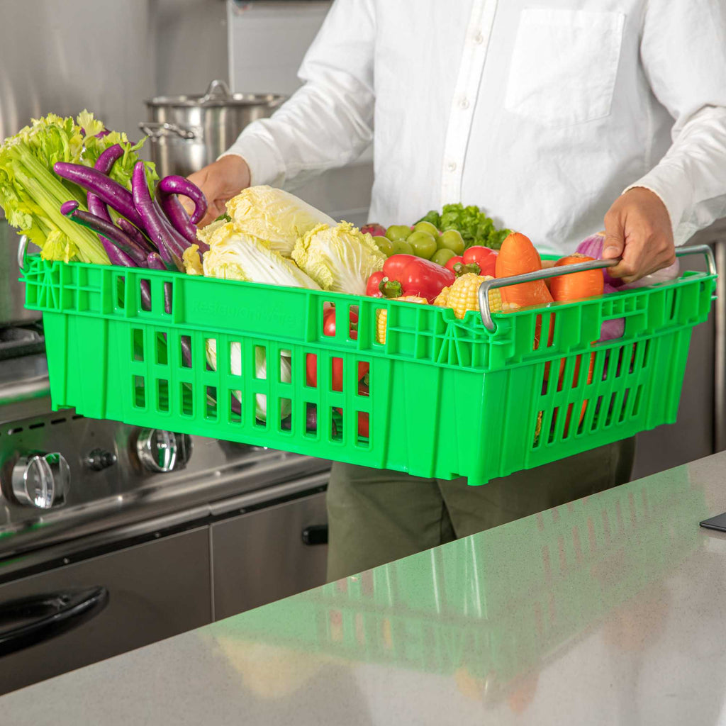 Met Lux Green Chill Tray - 23 3/4" x 19 3/4" x 7" - 10 count box