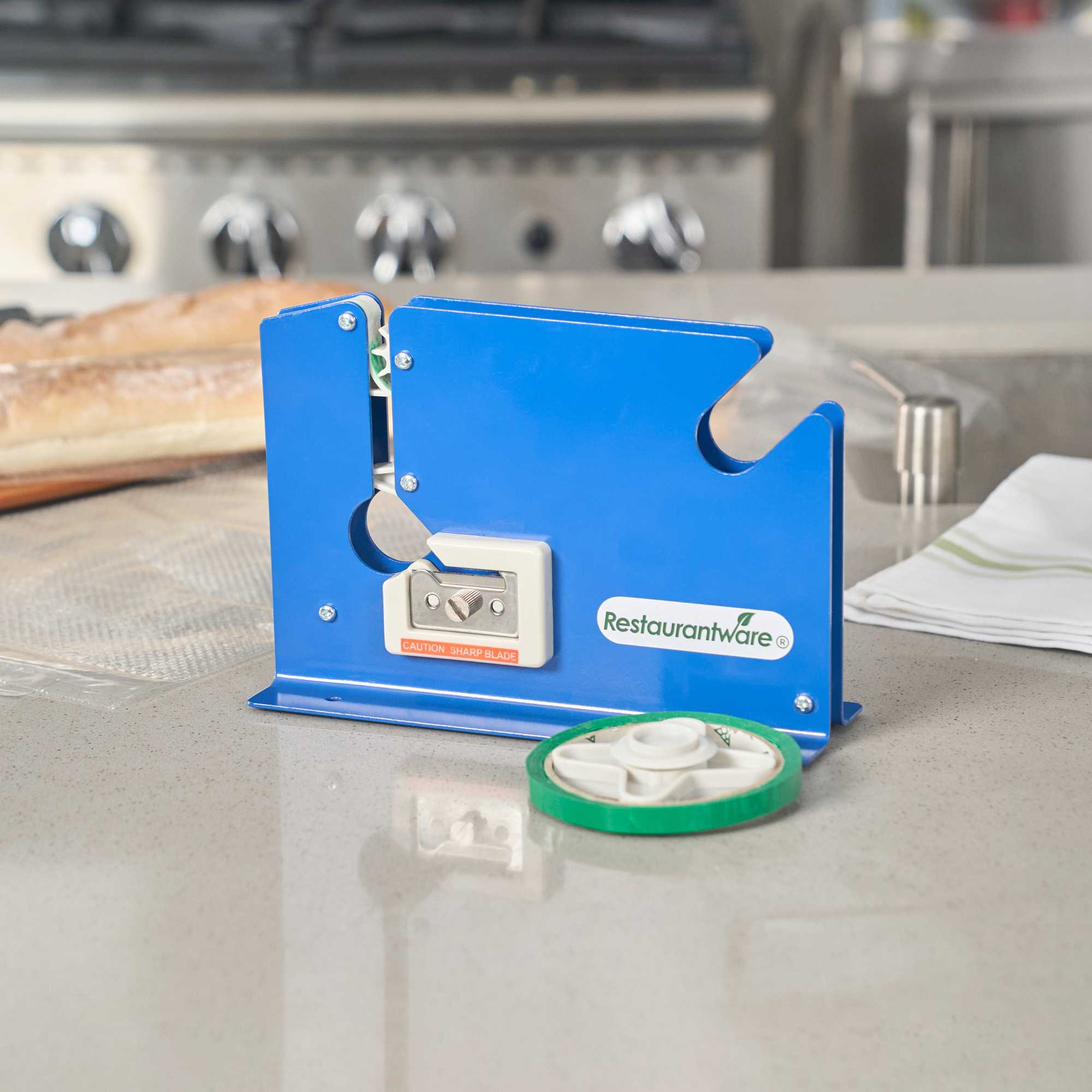 Handy Tek Poly Bag Sealer Tape Dispenser - 8 1/2" x 3" x 6" - 10 count box