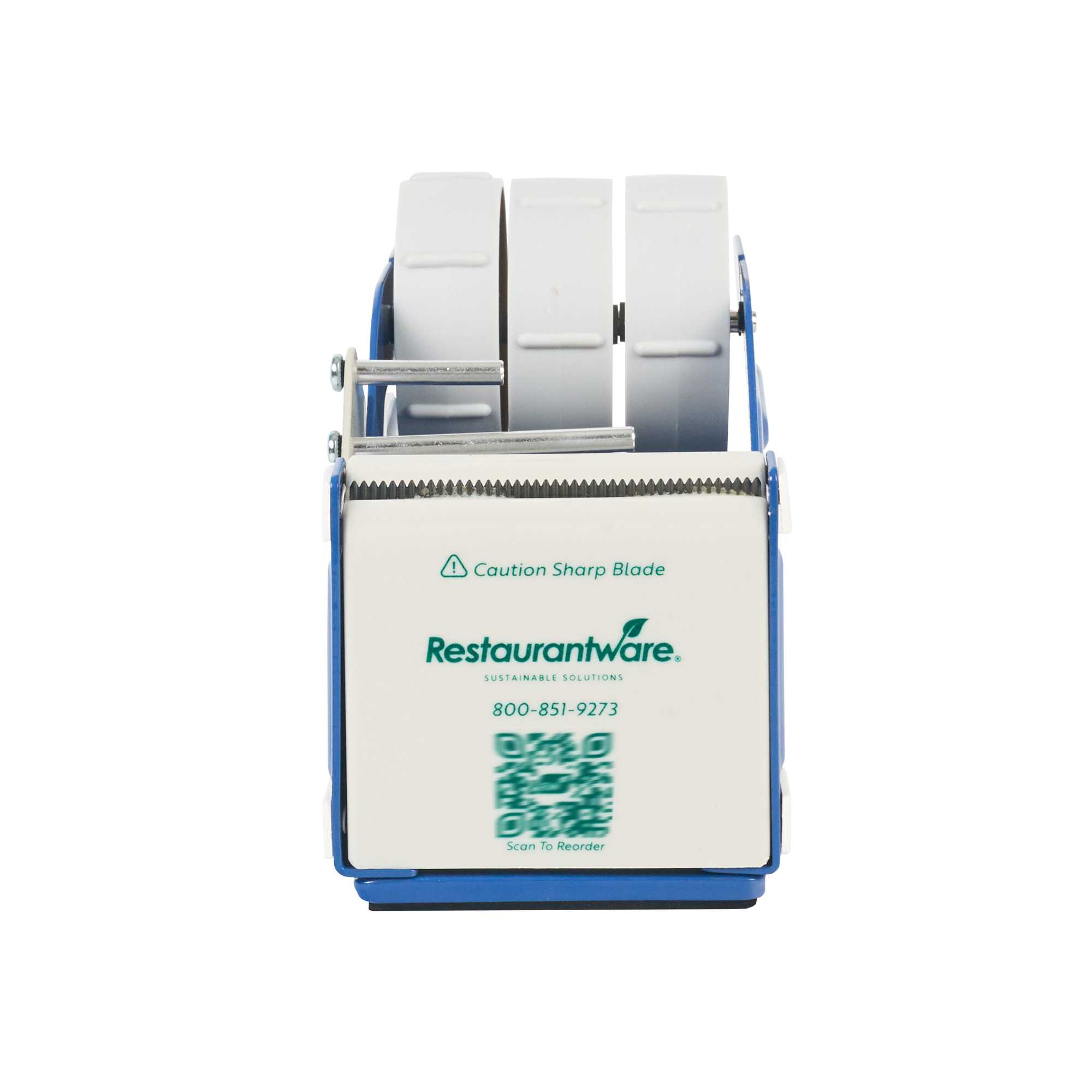 Handy Tek Manual Multi-Roll Tape and Label Dispenser - 3" Working Width - 9 1/2" x 4" x 5 1/4" - 6 count box
