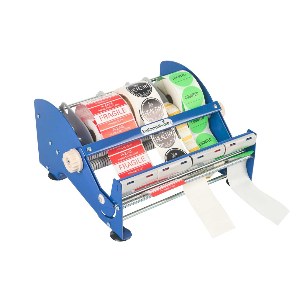 Handy Tek Manual Multi-Roll Tape and Label Dispenser - 12" Working Width - 14 1/2" x 13 1/2" x 7" - 1 count box