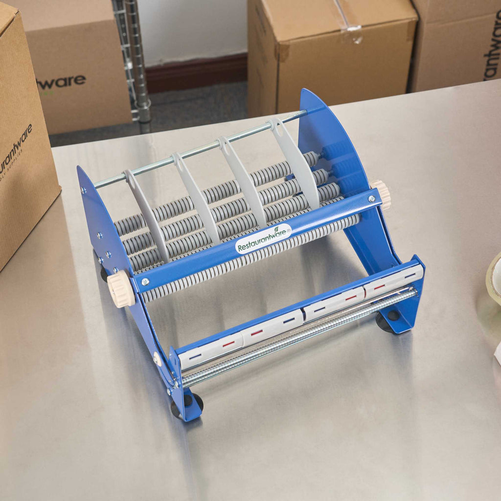 Handy Tek Manual Multi-Roll Tape and Label Dispenser - 12" Working Width - 14 1/2" x 13 1/2" x 7" - 1 count box