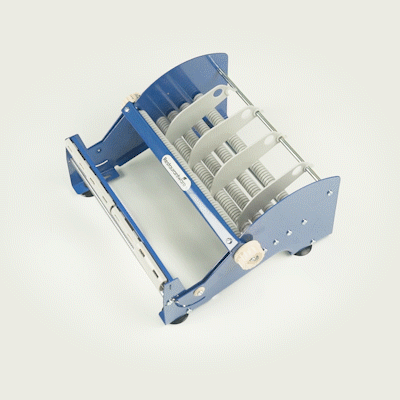 Handy Tek Manual Multi-Roll Tape and Label Dispenser - 12" Working Width - 14 1/2" x 13 1/2" x 7" - 3 count box