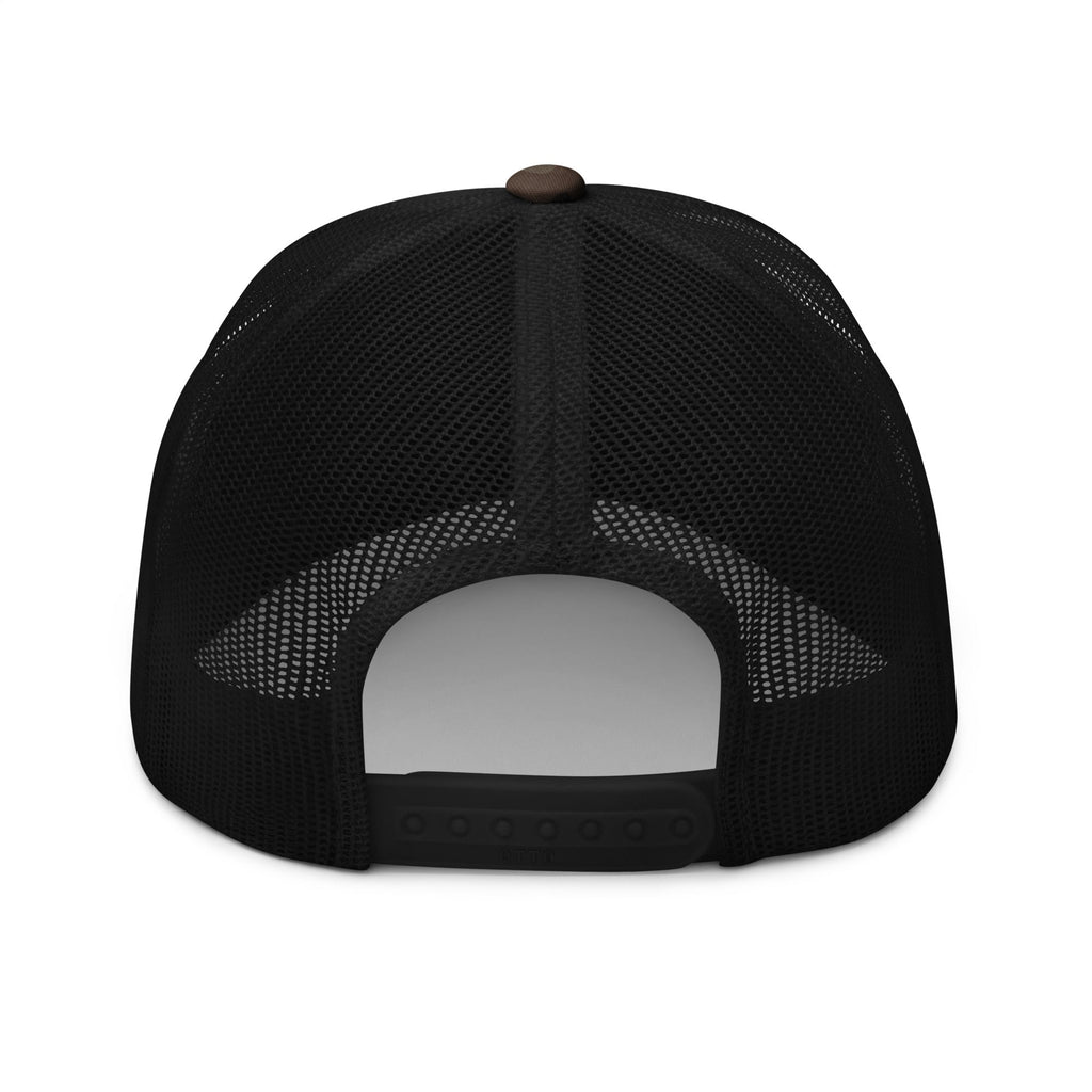 Snap Back Embroidered Hat - Camo/Black