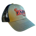 FARM Leather Patch Hat - Military Green/Black