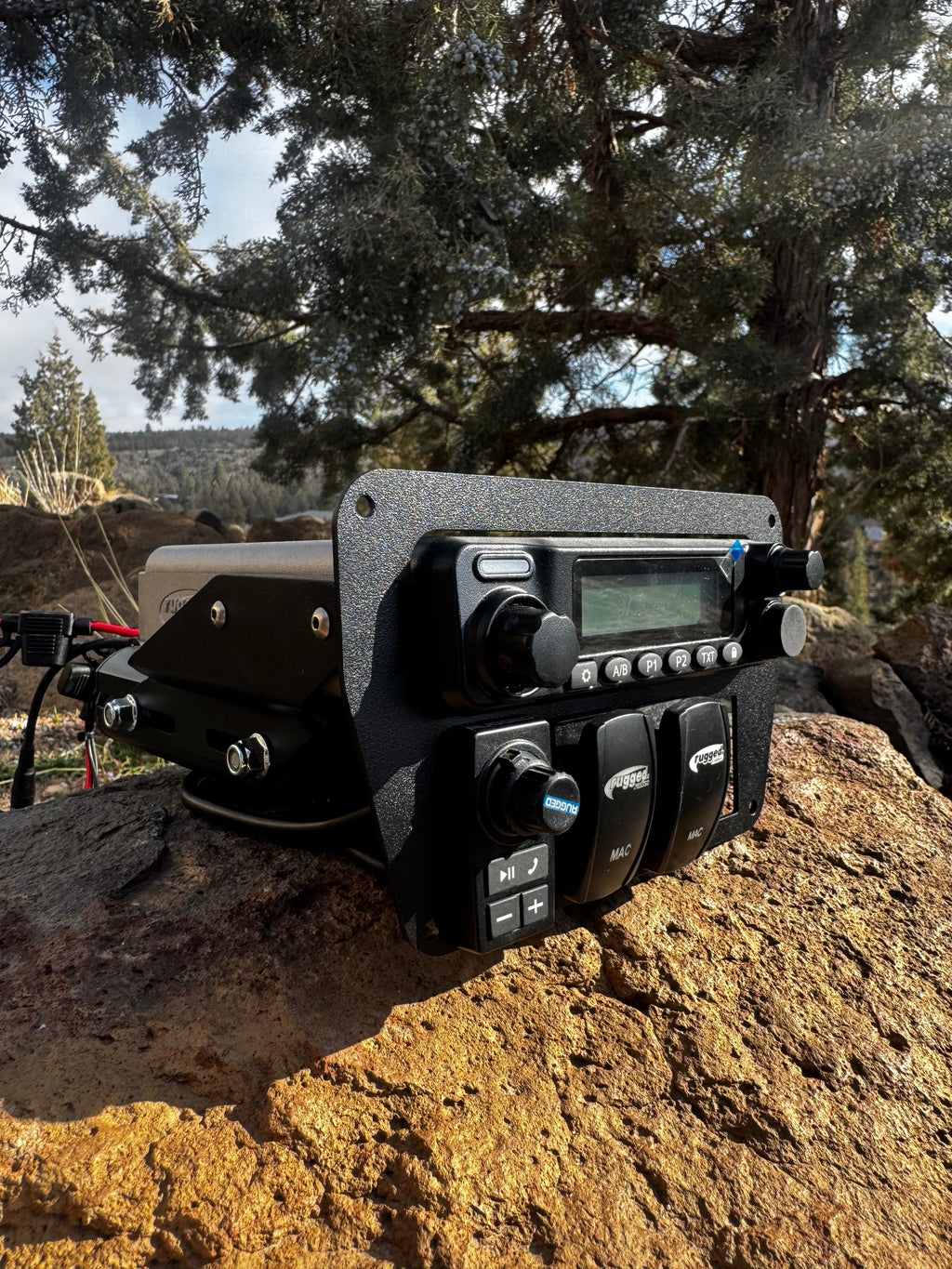 Rugged Radios Intercom Mount | Mounts Below Radio