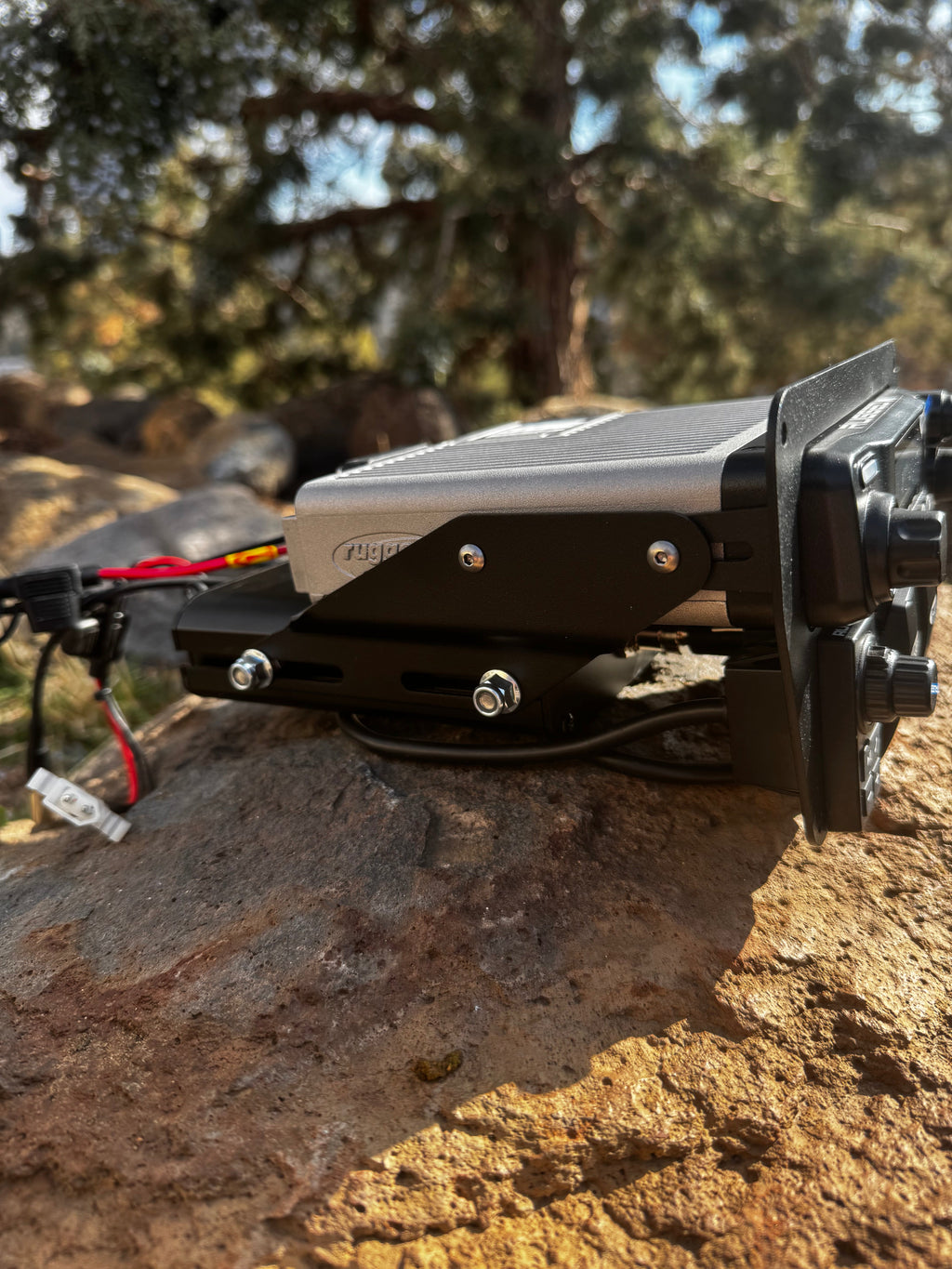 Rugged Radios Intercom Mount | Mounts Below Radio