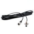 17 Ft Antenna Coax Cable with 3/8  NMO (TM) Thick Mount