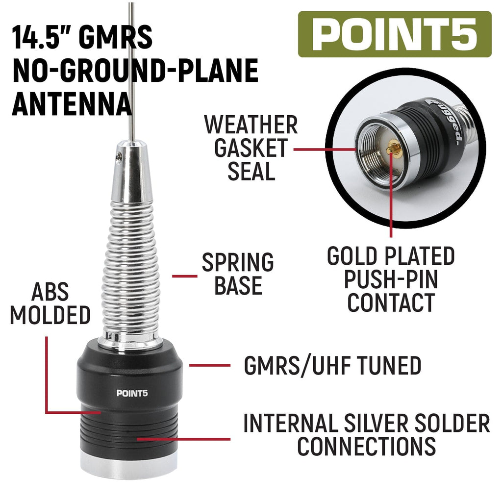 Toyota Tundra Two-Way GMRS Mobile Radio Kit - G1 Waterproof
