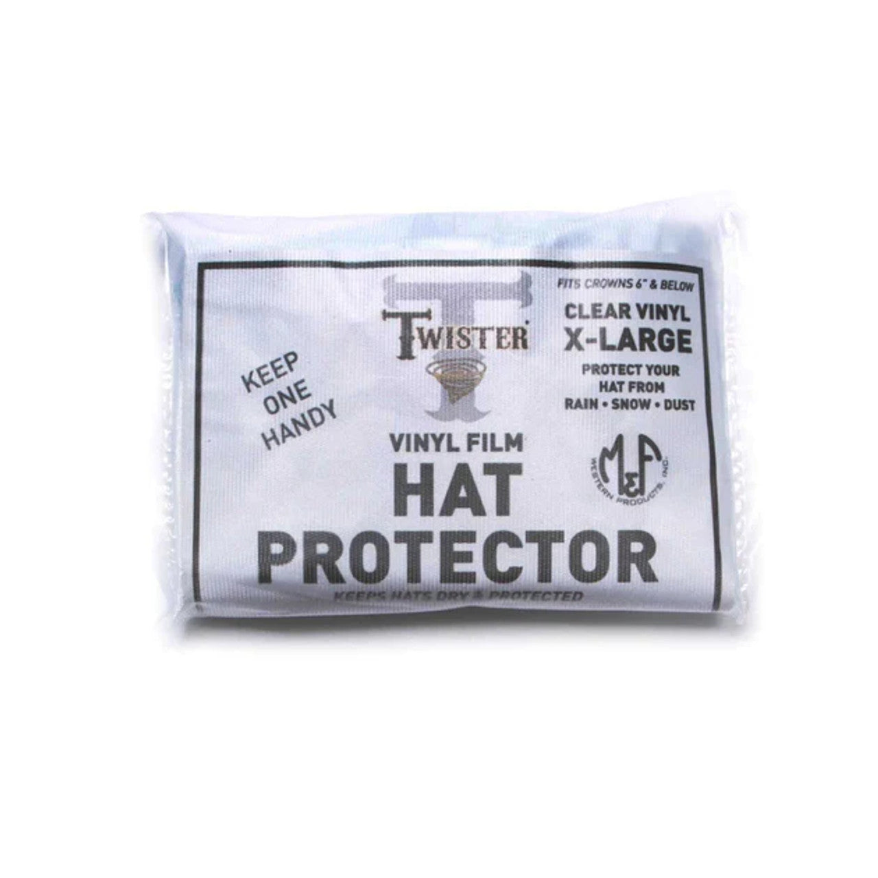 Clear Vinyl Hat Protector